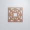 Ekena Millwork Medium Brownsville Decorative Fretwork Wood Wall Panels, Wood, 15 3/8"W x 15 3/8"H x 3/8"T WALW16X16X0375BNEMF - alternate 2